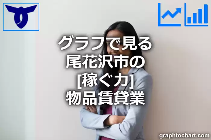 グラフで見る尾花沢市の物品賃貸業の「稼ぐ力」は高い？低い？(推移グラフと比較)