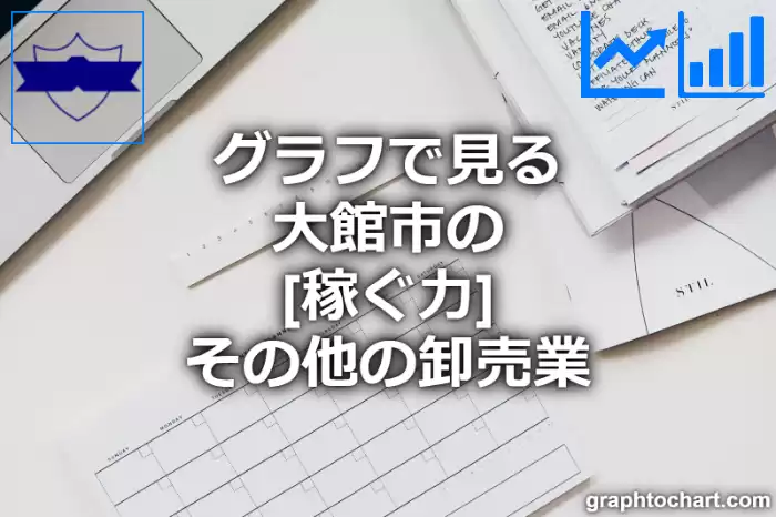 グラフで見る大館市のその他の卸売業の「稼ぐ力」は高い？低い？(推移グラフと比較)