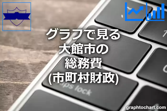 グラフで見る大館市の総務費は高い？低い？(推移グラフと比較)