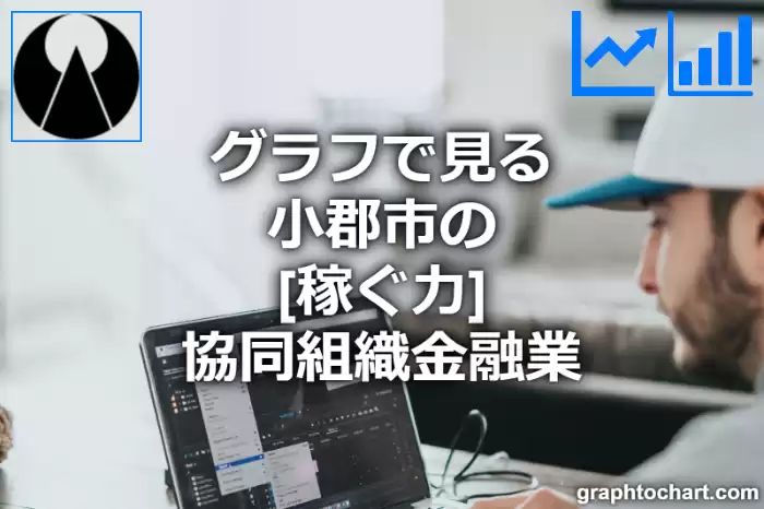 グラフで見る小郡市の協同組織金融業の「稼ぐ力」は高い？低い？(推移グラフと比較)