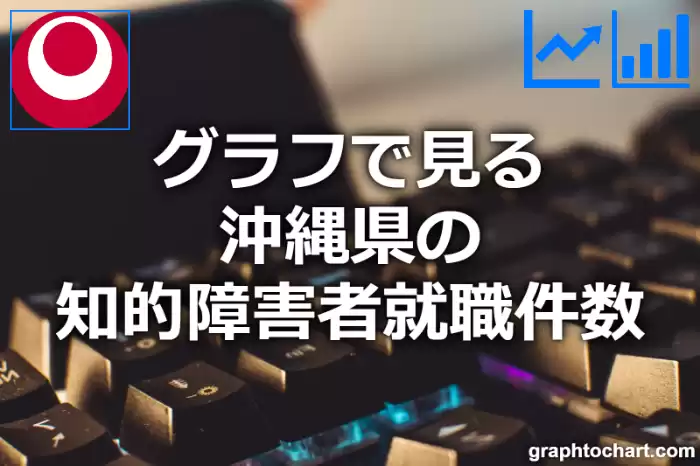 グラフで見る沖縄県の知的障害者就職件数は多い？少い？(推移グラフと比較)