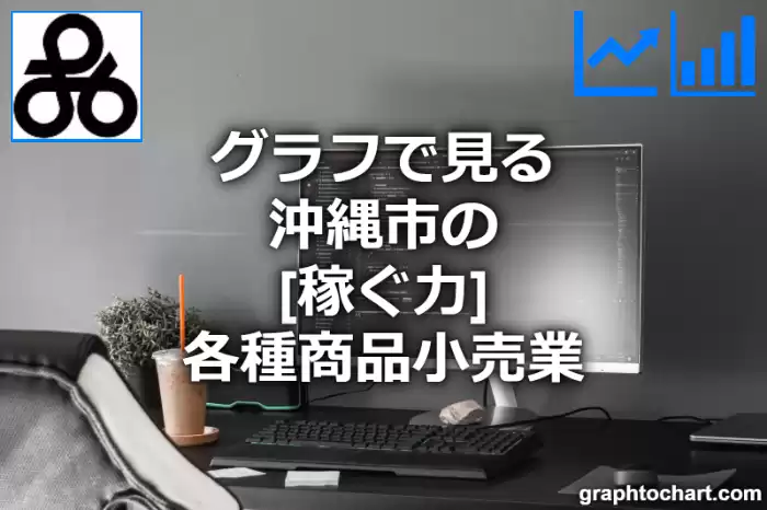 グラフで見る沖縄市の各種商品小売業の「稼ぐ力」は高い？低い？(推移グラフと比較)