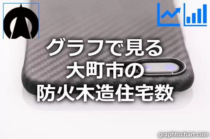 グラフで見る大町市の防火木造住宅数は多い？少い？(推移グラフと比較)