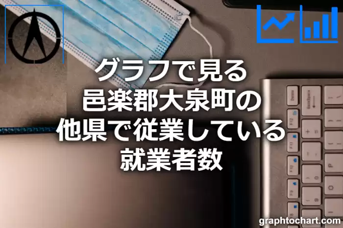 グラフで見る邑楽郡大泉町の他県で従業している就業者数は多い？少い？(推移グラフと比較)