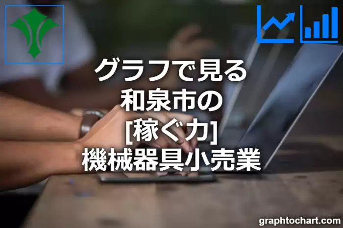 グラフで見る和泉市の機械器具小売業の「稼ぐ力」は高い？低い？(推移グラフと比較)