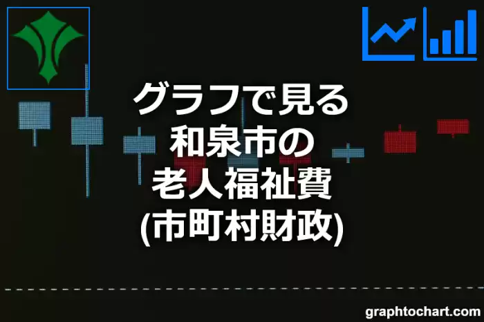 グラフで見る和泉市の老人福祉費は高い？低い？(推移グラフと比較)