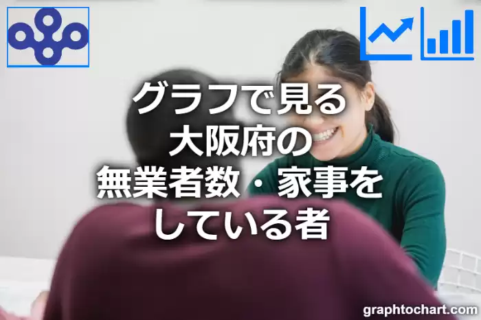 グラフで見る大阪府の無業者数・家事をしている者は高い？低い？(推移グラフと比較)