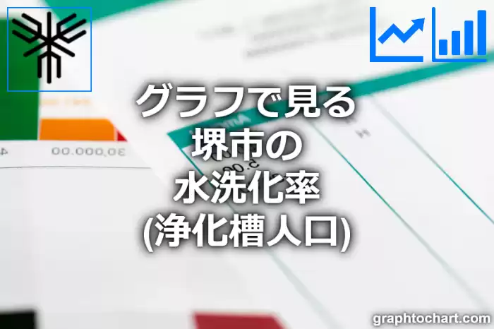 グラフで見る堺市の水洗化率（浄化槽人口）は高い？低い？(推移グラフと比較)