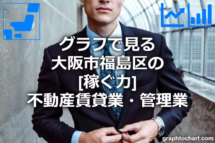 グラフで見る大阪市福島区の不動産賃貸業・管理業の「稼ぐ力」は高い？低い？(推移グラフと比較)