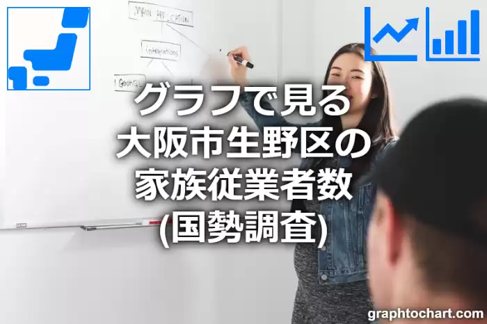 グラフで見る大阪市生野区の家族従業者数は多い？少い？(推移グラフと比較)