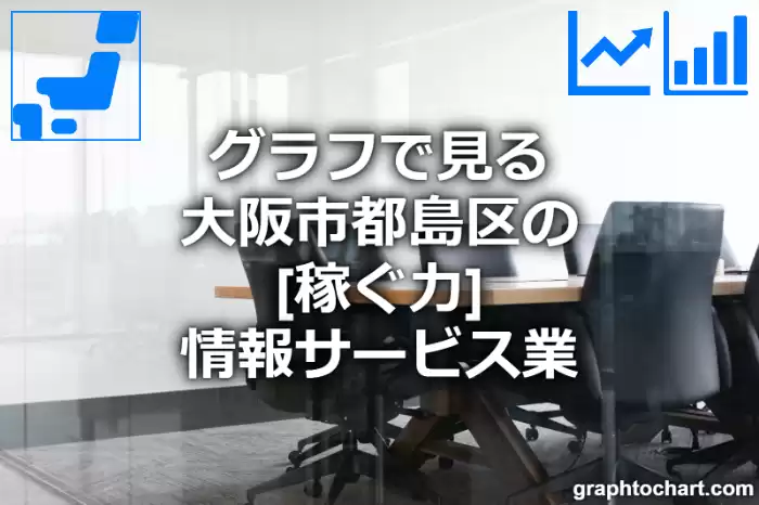 グラフで見る大阪市都島区の情報サービス業の「稼ぐ力」は高い？低い？(推移グラフと比較)