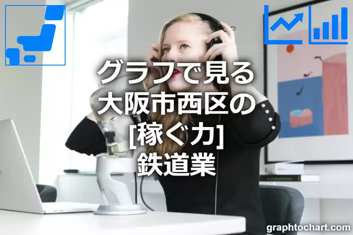 グラフで見る大阪市西区の鉄道業の「稼ぐ力」は高い？低い？(推移グラフと比較)