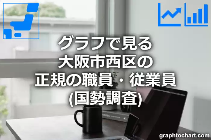 グラフで見る大阪市西区の正規の職員・従業員は多い？少い？(推移グラフと比較)