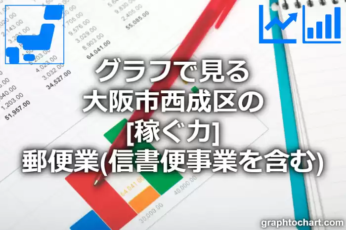 グラフで見る大阪市西成区の郵便業（信書便事業を含む）の「稼ぐ力」は高い？低い？(推移グラフと比較)
