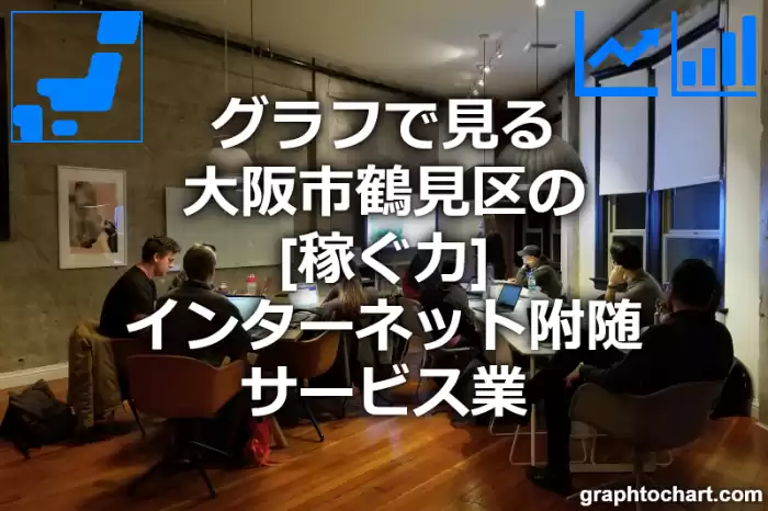 グラフで見る大阪市鶴見区のインターネット附随サービス業の「稼ぐ力」は高い？低い？(推移グラフと比較)