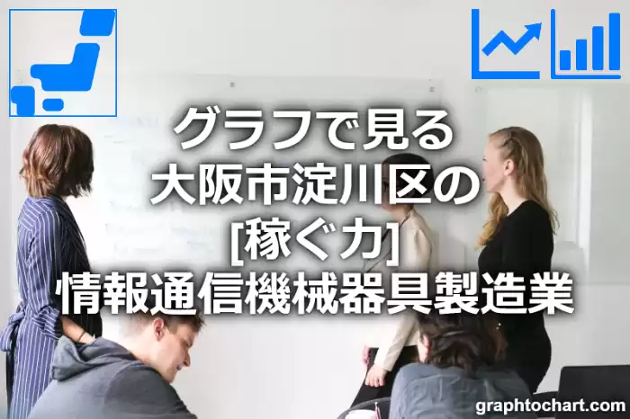 グラフで見る大阪市淀川区の情報通信機械器具製造業の「稼ぐ力」は高い？低い？(推移グラフと比較)