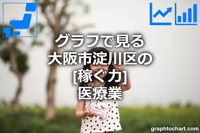 グラフで見る大阪市淀川区の医療業の「稼ぐ力」は高い？低い？(推移グラフと比較)