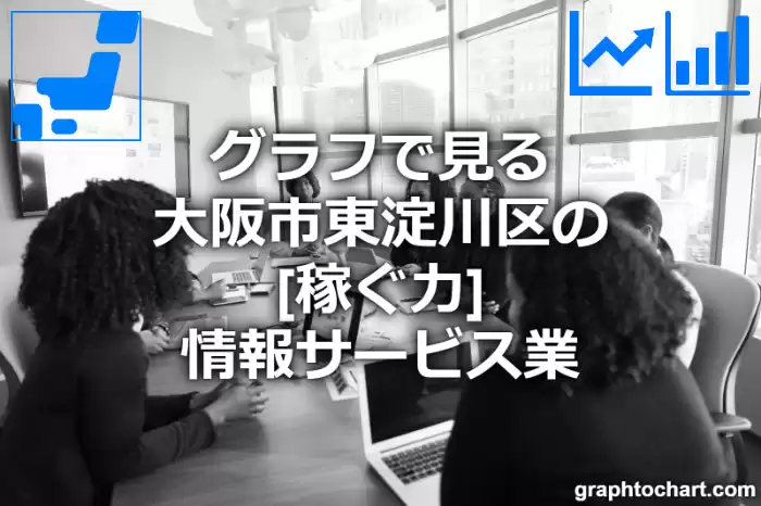 グラフで見る大阪市東淀川区の情報サービス業の「稼ぐ力」は高い？低い？(推移グラフと比較)