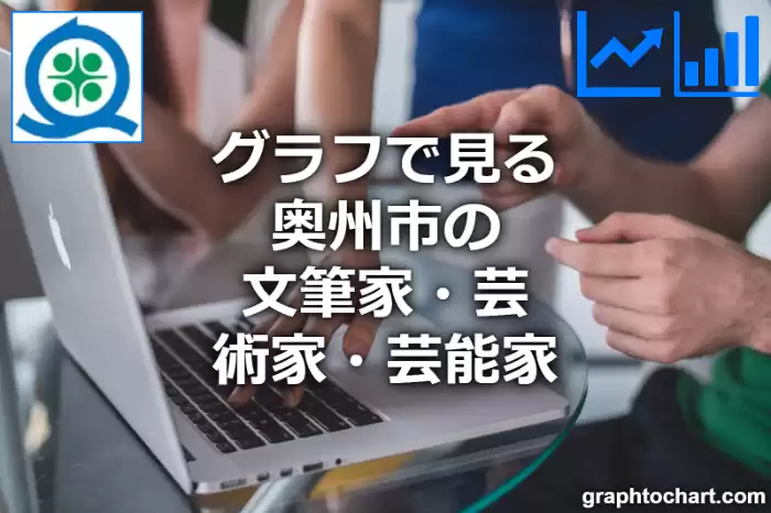 グラフで見る奥州市の文筆家・芸術家・芸能家は多い？少い？(推移グラフと比較)