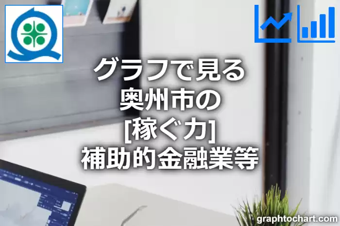 グラフで見る奥州市の補助的金融業等の「稼ぐ力」は高い？低い？(推移グラフと比較)