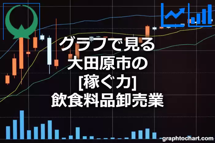 グラフで見る大田原市の飲食料品卸売業の「稼ぐ力」は高い？低い？(推移グラフと比較)