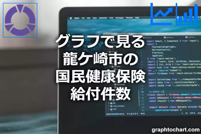 グラフで見る龍ケ崎市の国民健康保険給付件数は多い？少い？(推移グラフと比較)