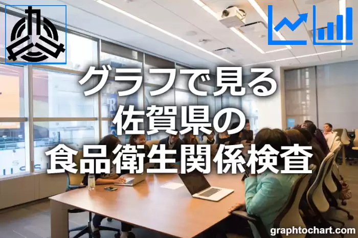 グラフで見る佐賀県の食品衛生関係検査は多い？少い？(推移グラフと比較)