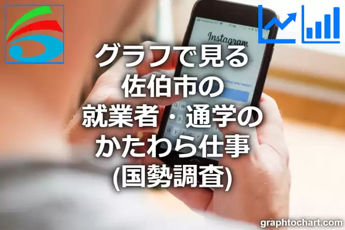 グラフで見る佐伯市の就業者・通学のかたわら仕事は多い？少い？(推移グラフと比較)