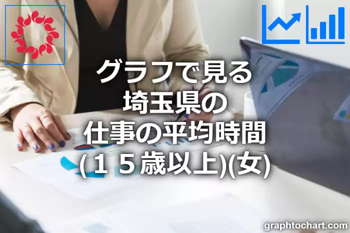 グラフで見る埼玉県の仕事の平均時間（１５歳以上）（女）は長い？短い？(推移グラフと比較)