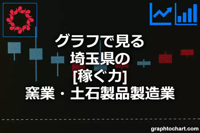 グラフで見る埼玉県の窯業・土石製品製造業の「稼ぐ力」は高い？低い？(推移グラフと比較)