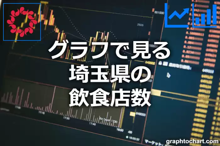 グラフで見る埼玉県の飲食店数は多い？少い？(推移グラフと比較)