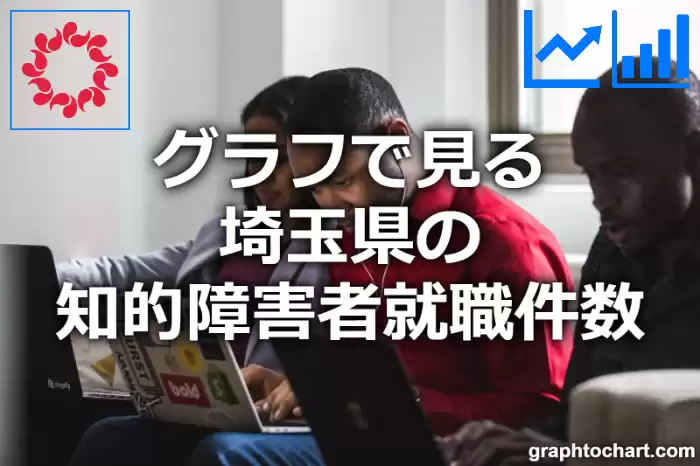 グラフで見る埼玉県の知的障害者就職件数は多い？少い？(推移グラフと比較)