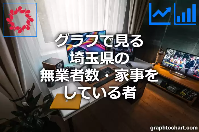 グラフで見る埼玉県の無業者数・家事をしている者は高い？低い？(推移グラフと比較)