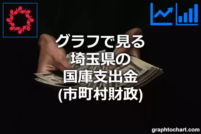 グラフで見る埼玉県の国庫支出金は高い？低い？(推移グラフと比較)
