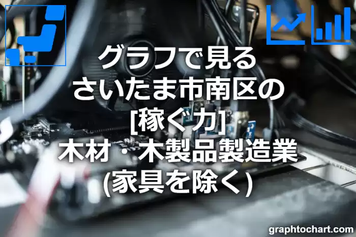 グラフで見るさいたま市南区の木材・木製品製造業（家具を除く）の「稼ぐ力」は高い？低い？(推移グラフと比較)