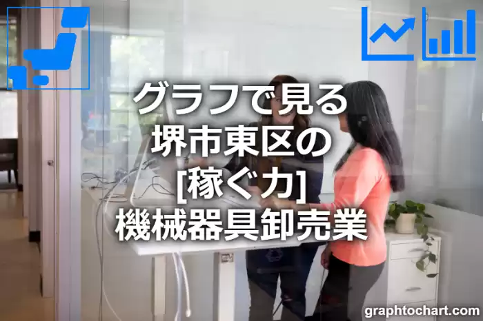 グラフで見る堺市東区の機械器具卸売業の「稼ぐ力」は高い？低い？(推移グラフと比較)