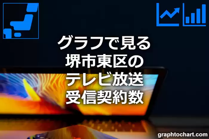 グラフで見る堺市東区のテレビ放送受信契約数は多い？少い？(推移グラフと比較)