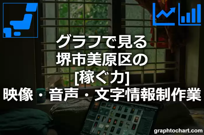 グラフで見る堺市美原区の映像・音声・文字情報制作業の「稼ぐ力」は高い？低い？(推移グラフと比較)