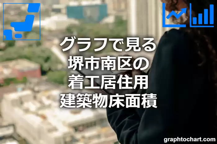 グラフで見る堺市南区の着工居住用建築物床面積は広い？狭い？(推移グラフと比較)