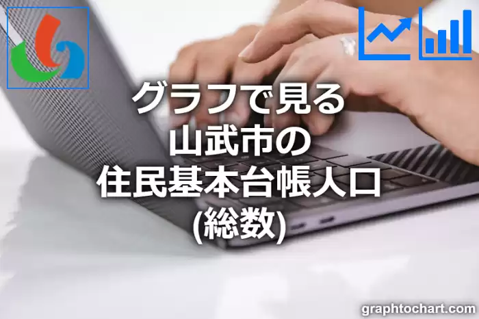 グラフで見る山武市の住民基本台帳人口（総数）は多い？少い？(推移グラフと比較)