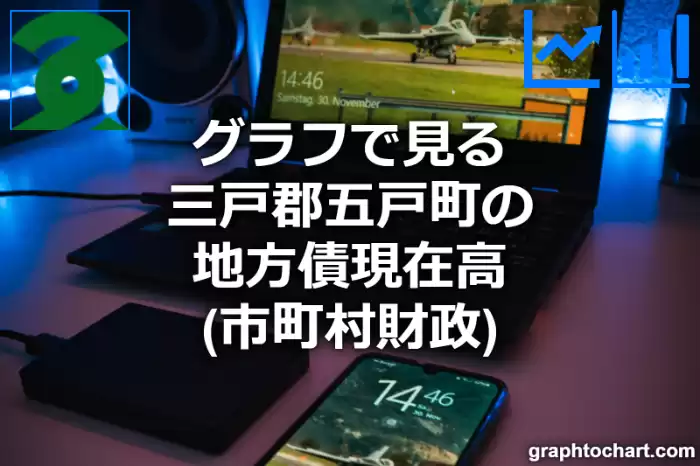グラフで見る三戸郡五戸町の地方債現在高は高い？低い？(推移グラフと比較)