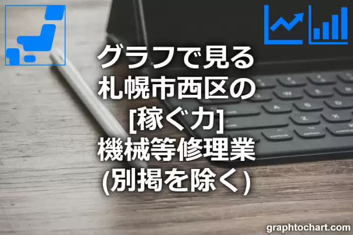 グラフで見る札幌市西区の機械等修理業（別掲を除く）の「稼ぐ力」は高い？低い？(推移グラフと比較)