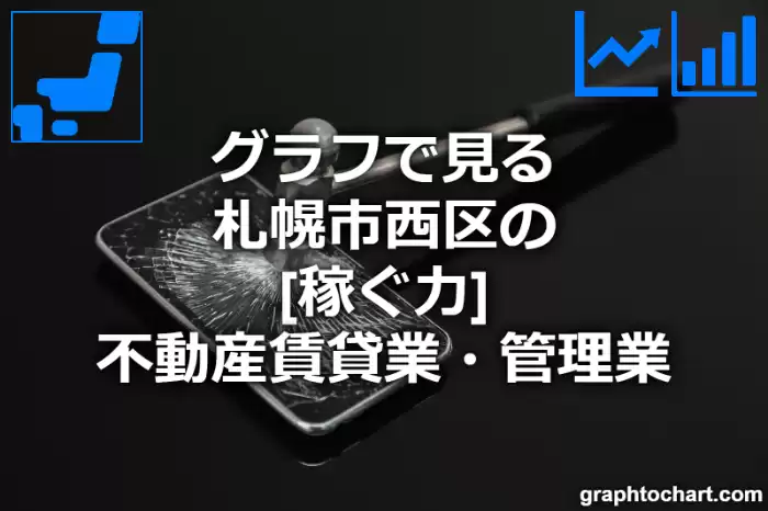 グラフで見る札幌市西区の不動産賃貸業・管理業の「稼ぐ力」は高い？低い？(推移グラフと比較)