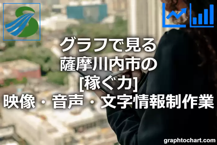 グラフで見る薩摩川内市の映像・音声・文字情報制作業の「稼ぐ力」は高い？低い？(推移グラフと比較)