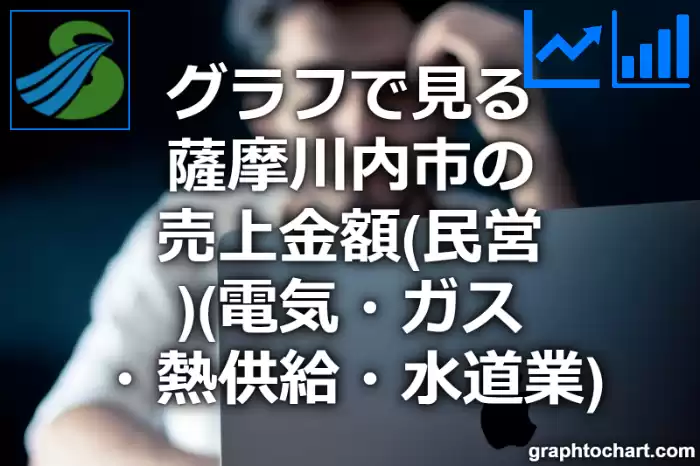 グラフで見る薩摩川内市の電気・ガス・熱供給・水道業の売上金額（民営）は高い？低い？(推移グラフと比較)