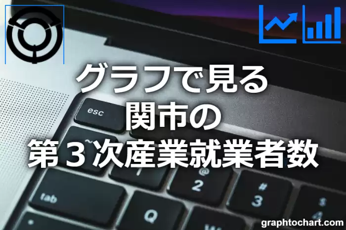 グラフで見る関市の第３次産業就業者数は多い？少い？(推移グラフと比較)