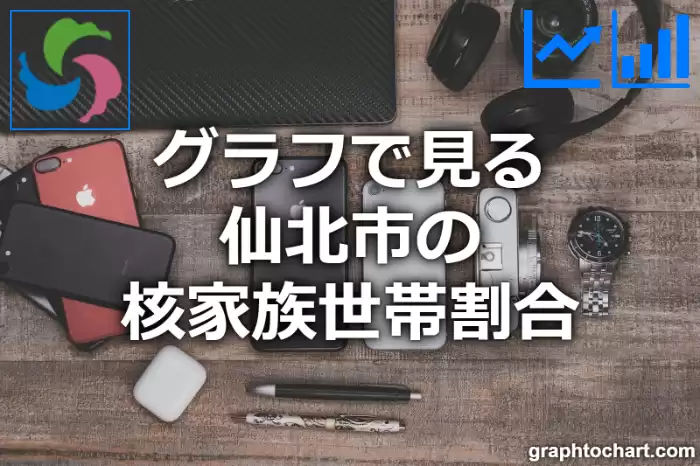 グラフで見る仙北市の核家族世帯割合は高い？低い？(推移グラフと比較)