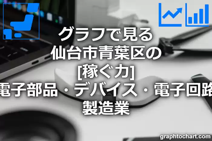グラフで見る仙台市青葉区の電子部品・デバイス・電子回路製造業の「稼ぐ力」は高い？低い？(推移グラフと比較)