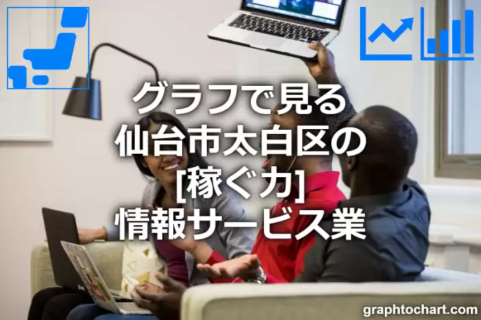 グラフで見る仙台市太白区の情報サービス業の「稼ぐ力」は高い？低い？(推移グラフと比較)