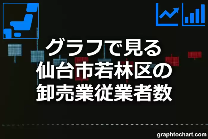グラフで見る仙台市若林区の卸売業従業者数は多い？少い？(推移グラフと比較)